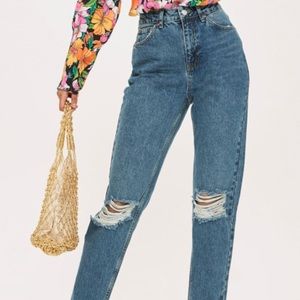 TOPSHOP MOTO MOM JEAN